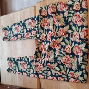 LuLaRoe Rose Leggings one size